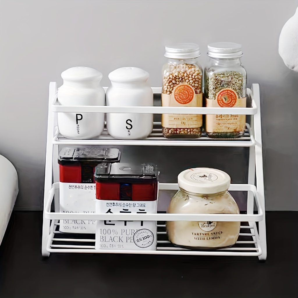 Kitchen Seasoning Storage Rack, Seasoning And Spice Storage Rack