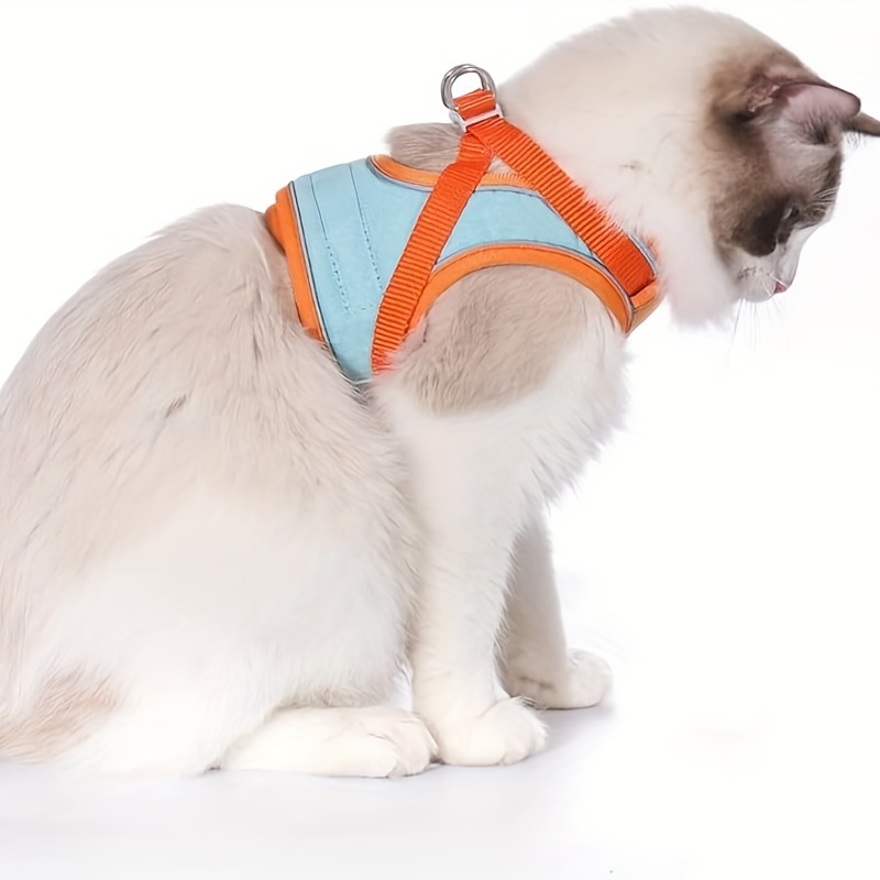 Escape Proof Cat Harness And Leash Set For Safe And Comfortable