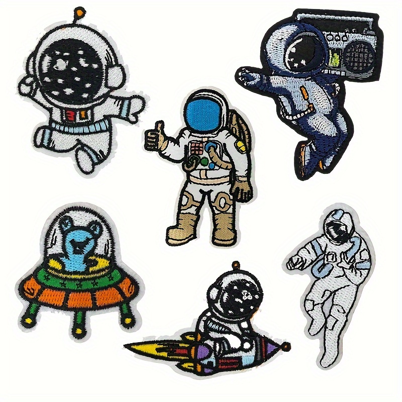 Logotipo de albóndigas de la NASA Hierro en parches / Coser bordado en  parches STEM / Parches de mochila espacial / Parches de ciencia al aire  libre