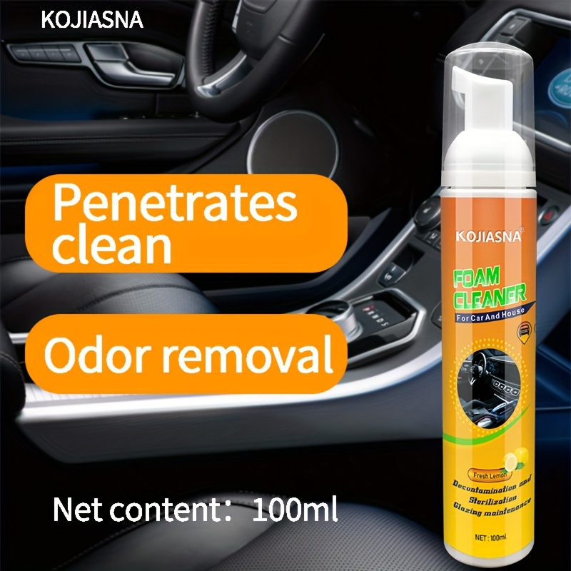 Car Cleaning Products Lemon Foam Cleaner Leather Repair Kit Car Interior  Stain Remover Automotive Foam Spray Ceiling Cleaning - AliExpress