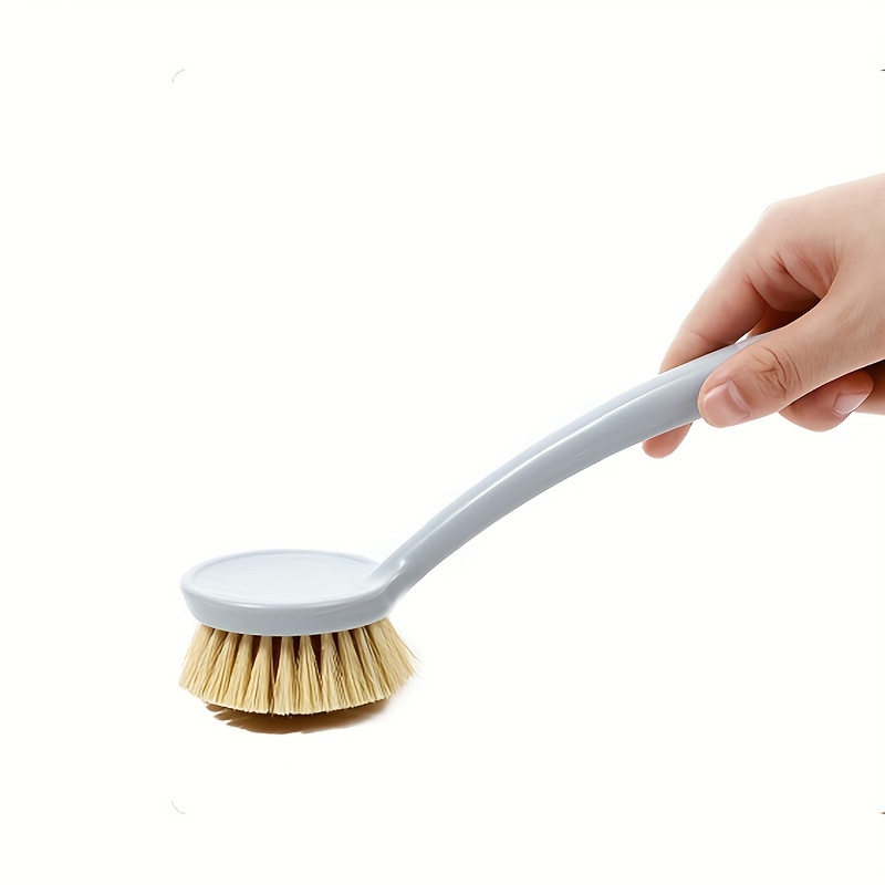 Dish Brush With Handle, Hangable Kitchen Scrub Brushes For