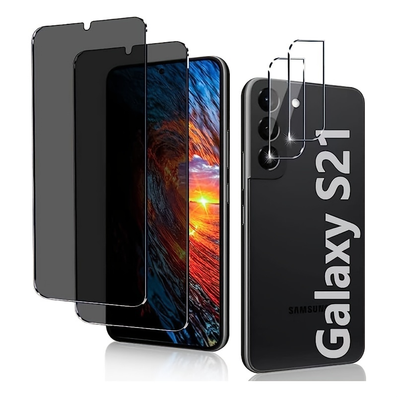 3 Pack Privacy Screen Protector for Samsung Galaxy S21 (6.2