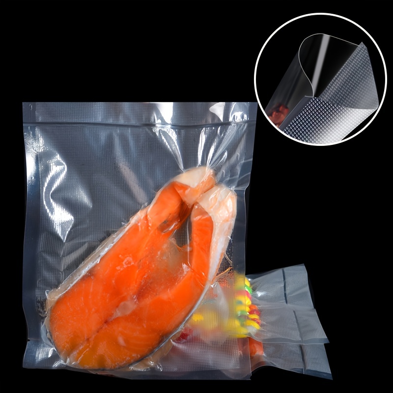 Plastic Wrap Vacuum Bag Food  Reusable Vacuum Seal Bags - Vacuum