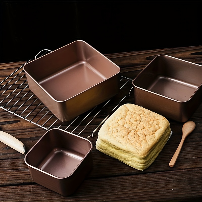 Square Cake Pan Metal Baking Cake Mold Baking Pan Oven - Temu