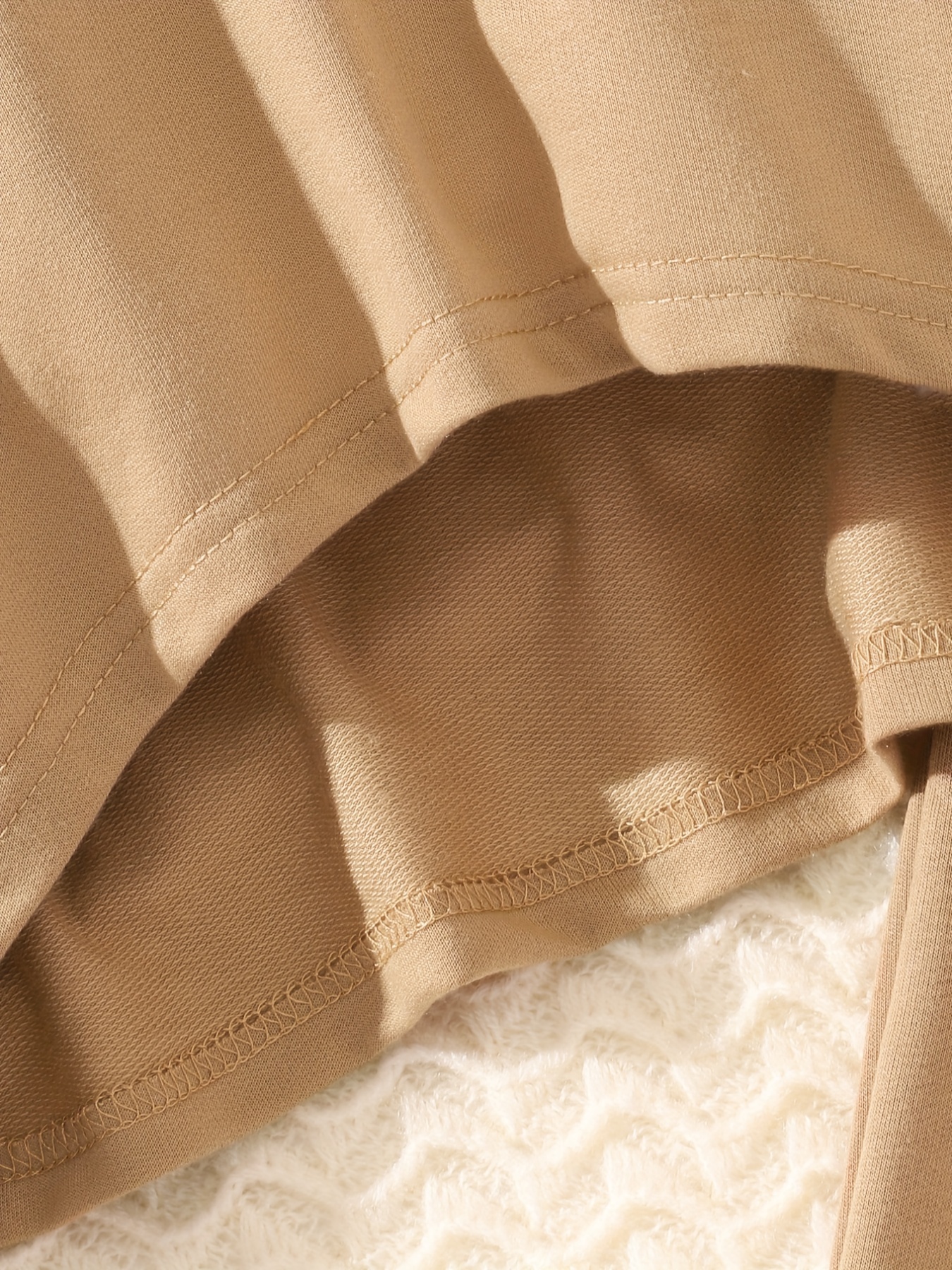 Light Brown Cotton Linen Fabric