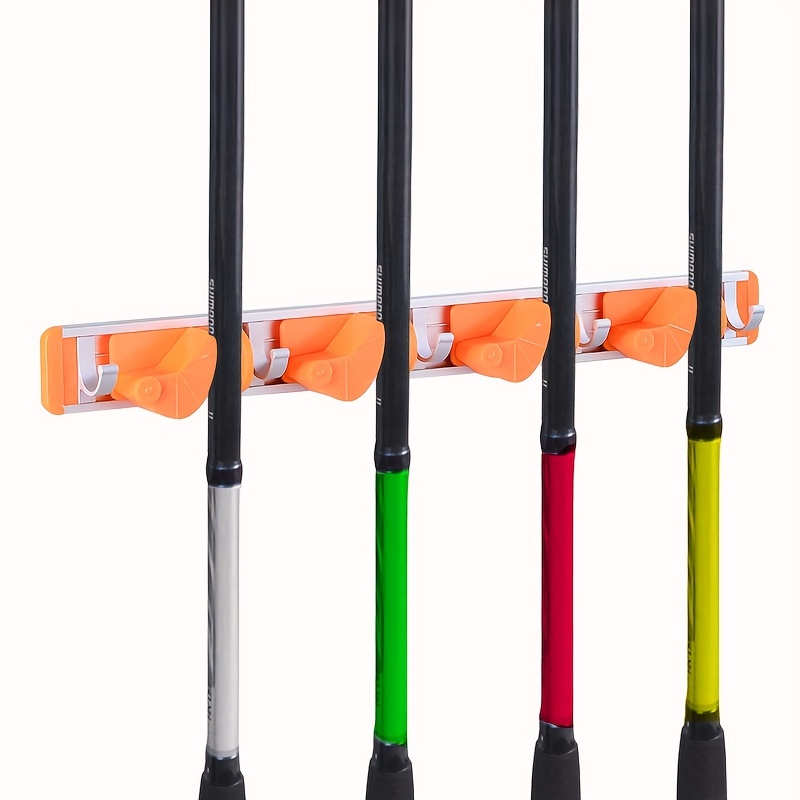 Convenient Vertical/horizontal Fishing Rod Holder Easy - Temu