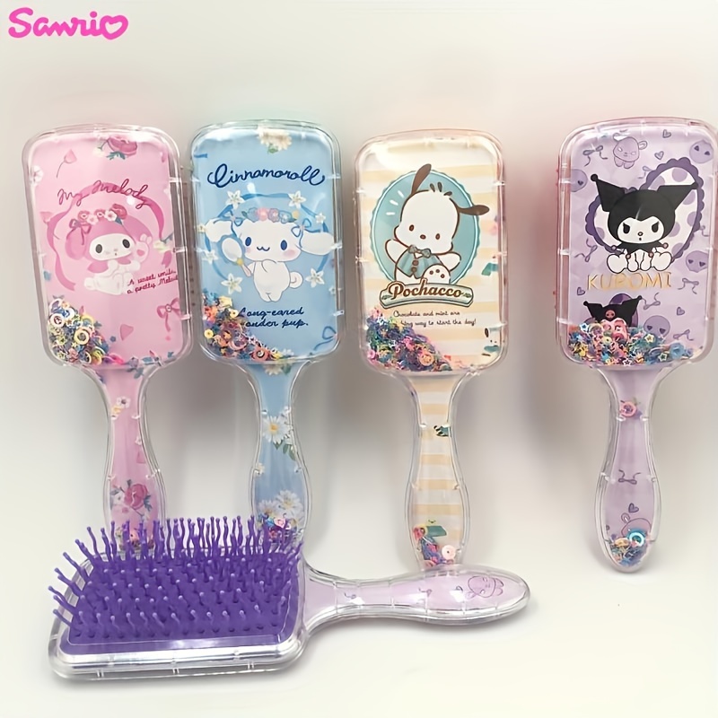 

1pc Air Cushion Comb Lovely Cartoon Decorative Comb Kurumi Meiru Tippa Chia Dog New Year And Valentine's Day Birthday Gift Suitable For All Hair Type