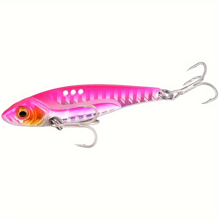 Aorace Metal Vib Blade Bass 3d Printed Fishing Lures Sinking Vibrration  Vibe For Pike Blue/Silver/Gold 7101214151825G Pesca 230620 From Pang06,  $9.23