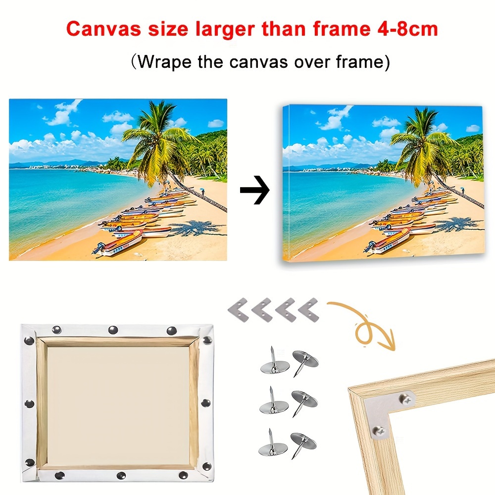 Diy Wood Picture Frames Unfinished Solid Wood Photo Picture - Temu