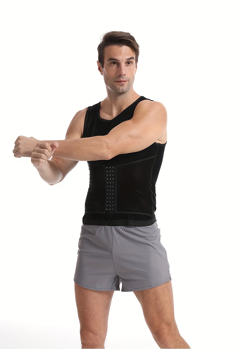 Men's Soft Comfy Body Shaping Vest Fleece Thermal Body - Temu