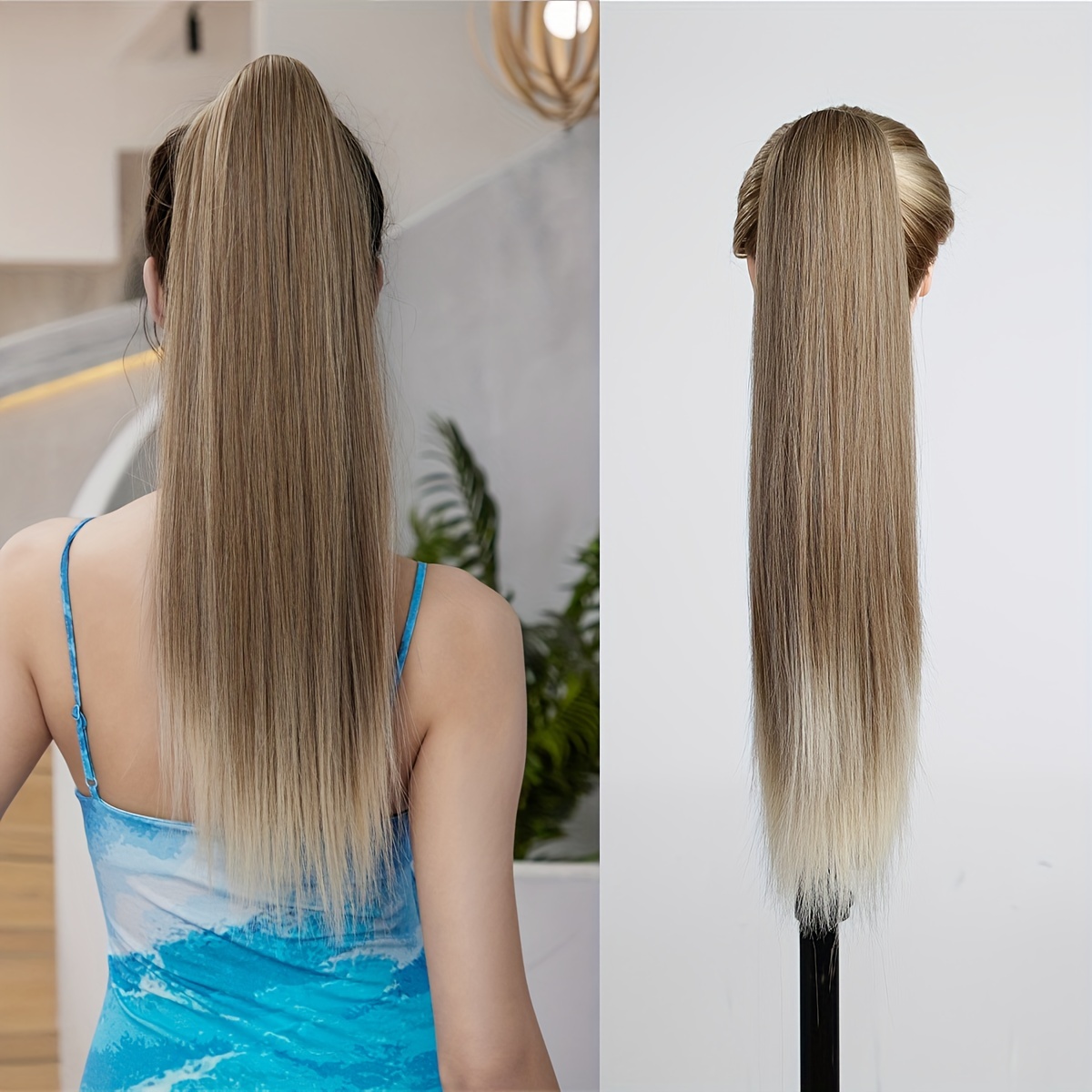 Long Back Ponies Hair Extensions