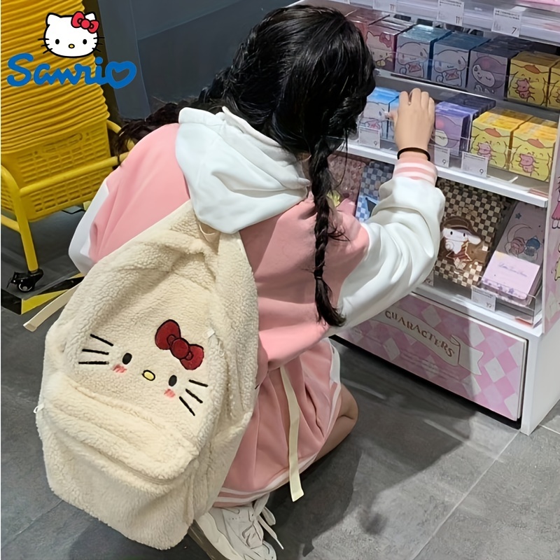 Sanrio Hello Kitty Bag New Vintage Brown Women's Bag Cartoon
