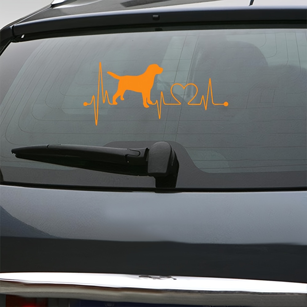 Adesivo Per Auto Labrador Retriever A Bordo - Foto 3