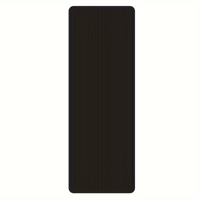 1pc Tapis De Yoga Souple Antidérapant Uni, Tapis De Fitness De Sport Épais  Et Silencieux, Absorbant Les Chocs, Adapté À La Gymnastique Intérieure Et À  L'entraînement De Pilates - Temu France