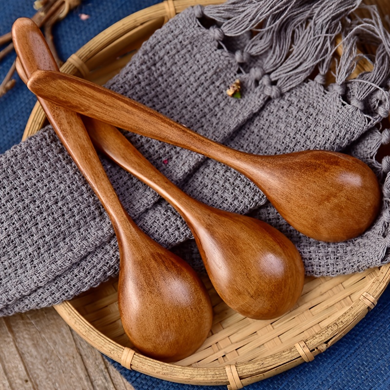 Cucchiai In Legno Da 1 Pezzo Per Cucinare Utensili Da Cucina - Temu Italy