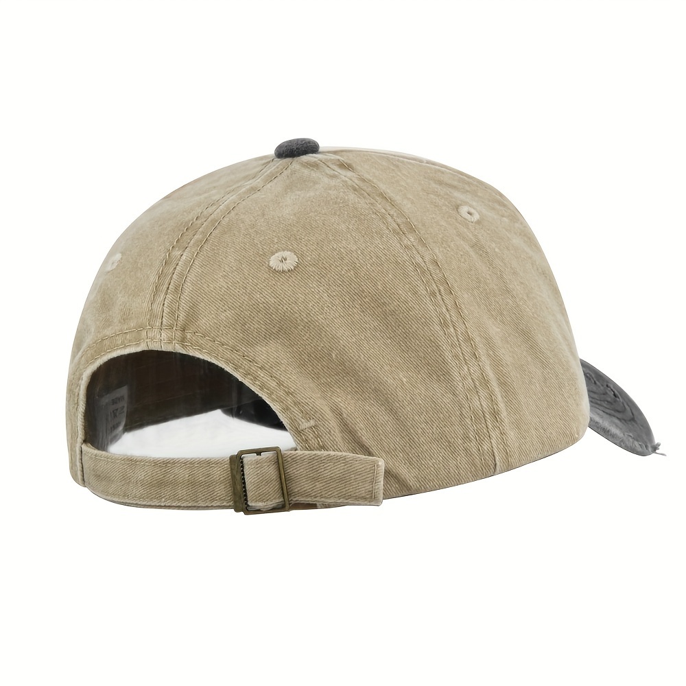 6 Pack Distressed Baseball Caps, unisex Cotton Vintage Dad Hats, Logo Free Twill Cotton Plain Sports Hats