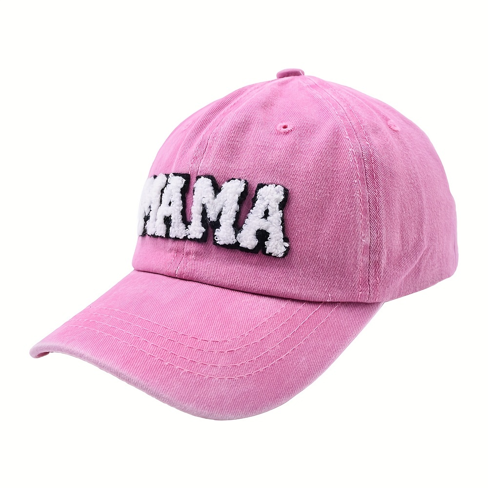 MAMA Patch Baseball Cap Sun Hat for Women
