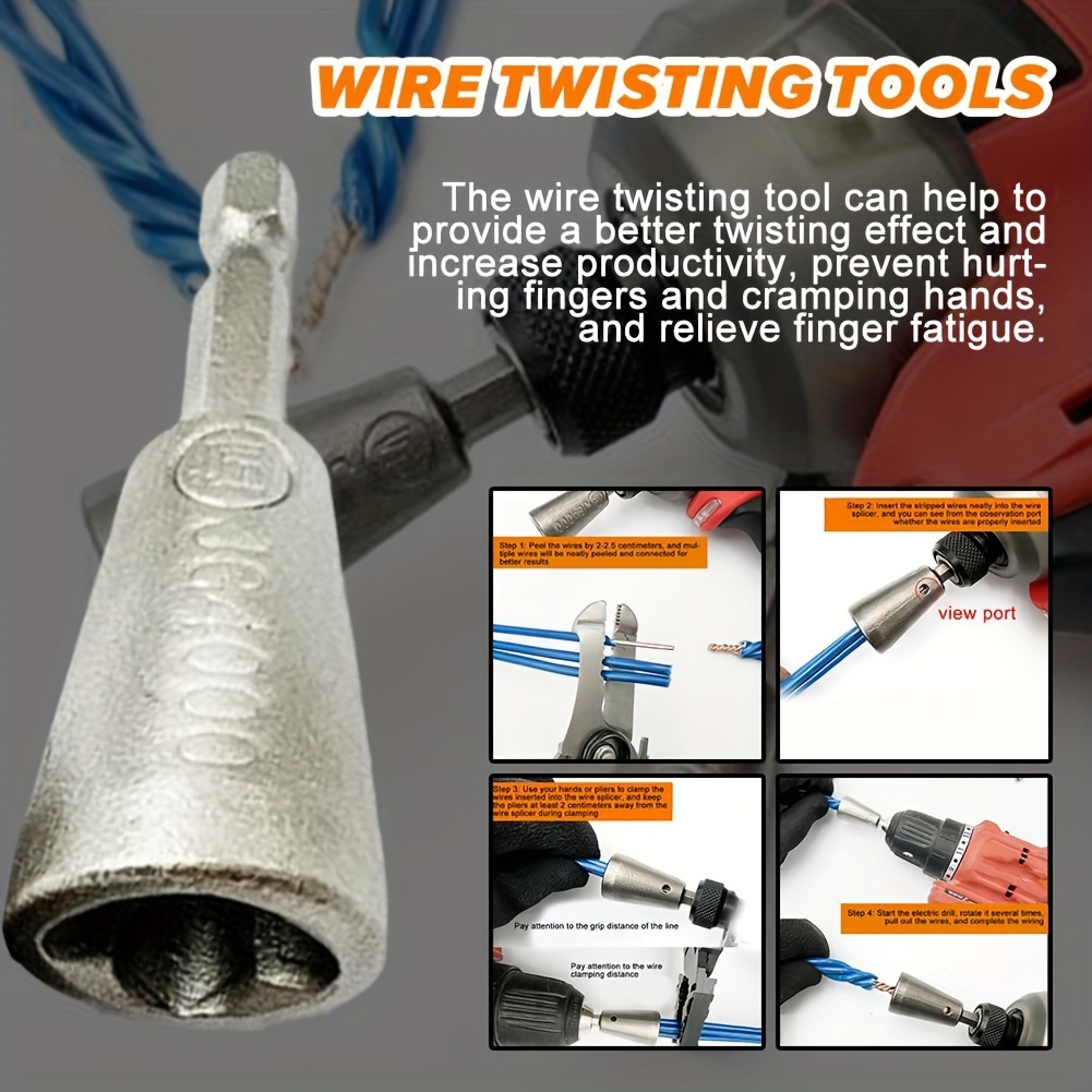 Wire Twister Electrician Quick Wire Parallel Twister Wire - Temu