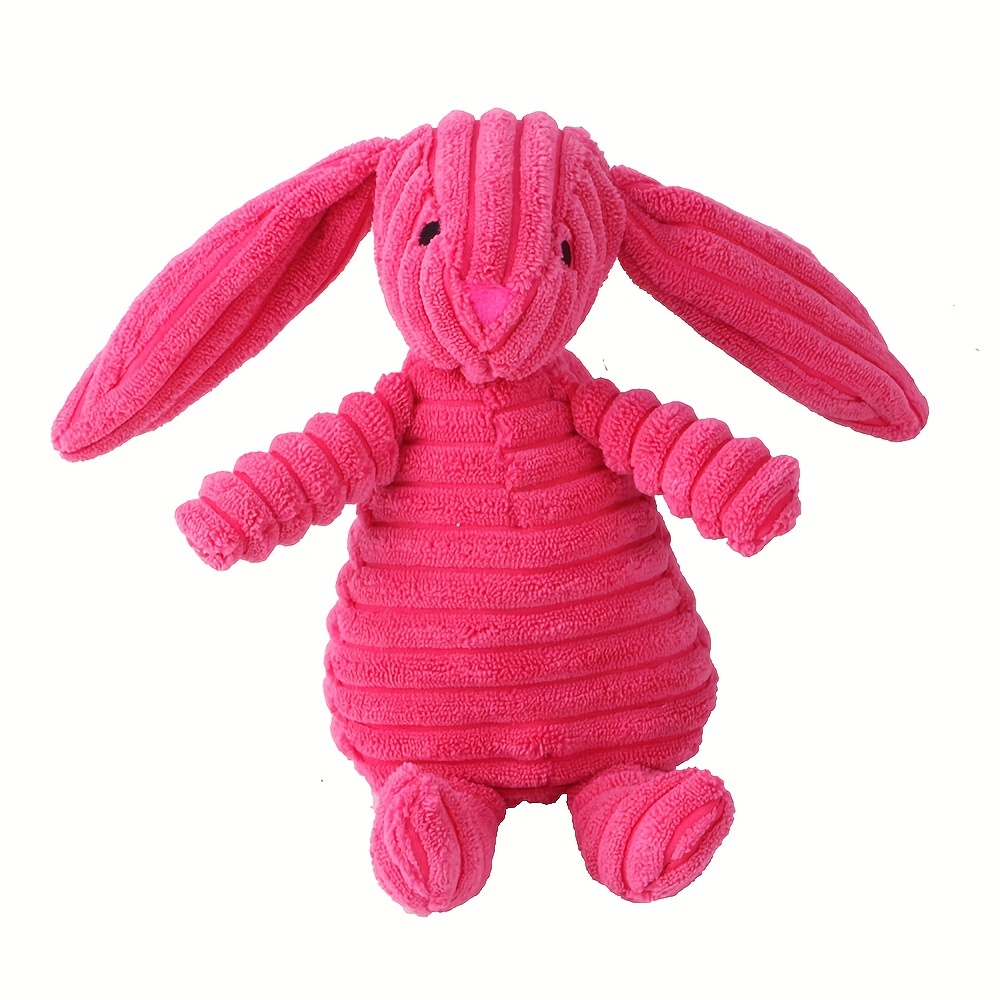 Durable Squeaky Plush Toy for Dogs, Teeth Grinding Chew Toy
