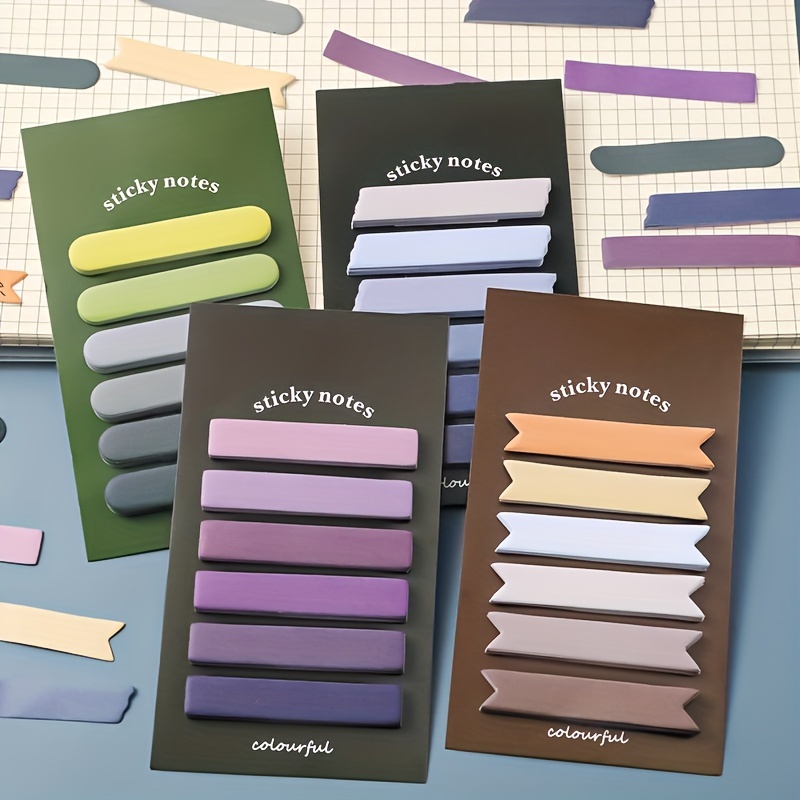 Sticky Notes Blank Message Book For Notebook Textbook - Temu