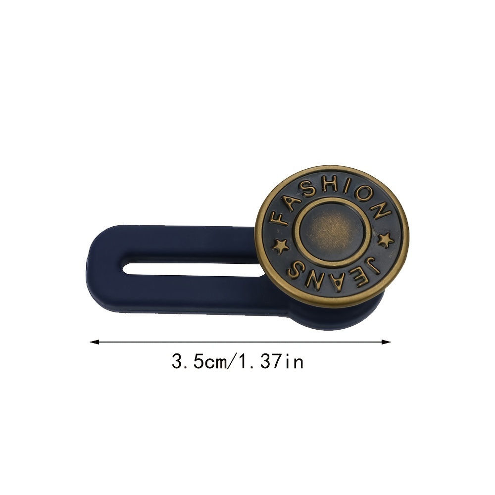 8 pièces Pantalon de remplacement de bouton de jean en métal Augmenter  Réduire les boutons de taille