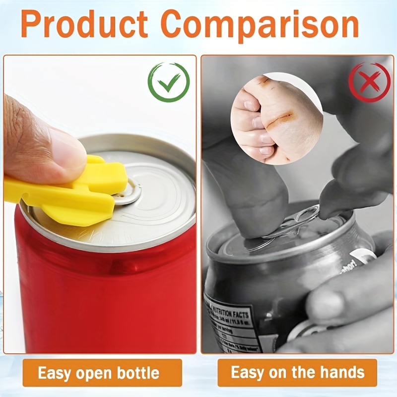 Plastic Tab Can Openers For Pop, Beer, Soda, Anti Bug And Fly