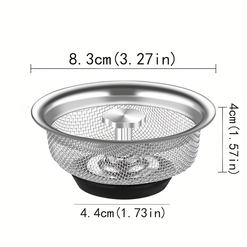 Stainless Steel Hair Wig Drain Catcher For Shower Bathtub - Temu