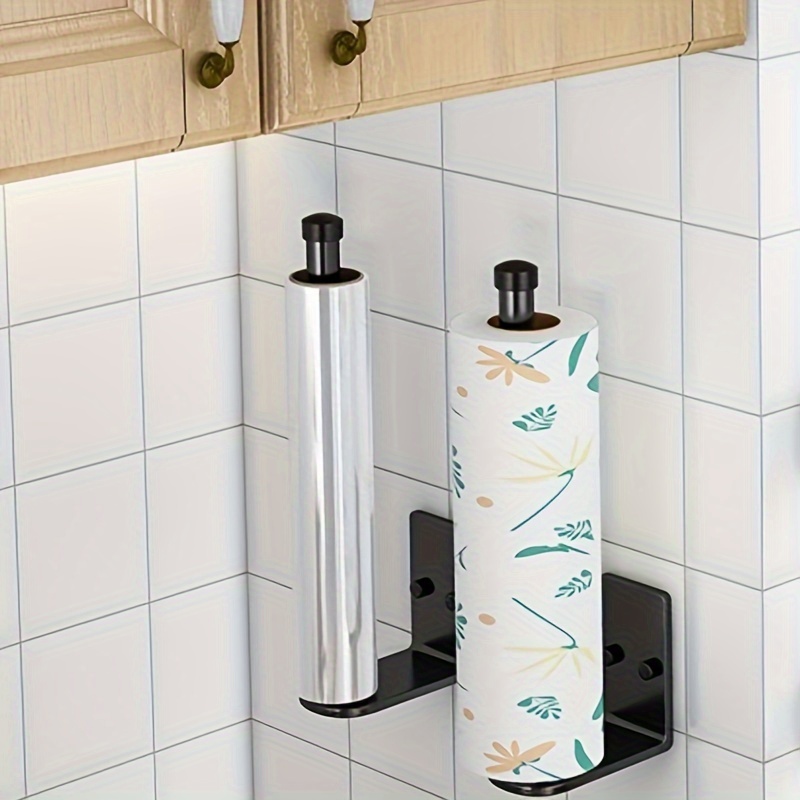 Dropship Kitchen Roll Dispenser Paper Roll Holder Plastic Wrap