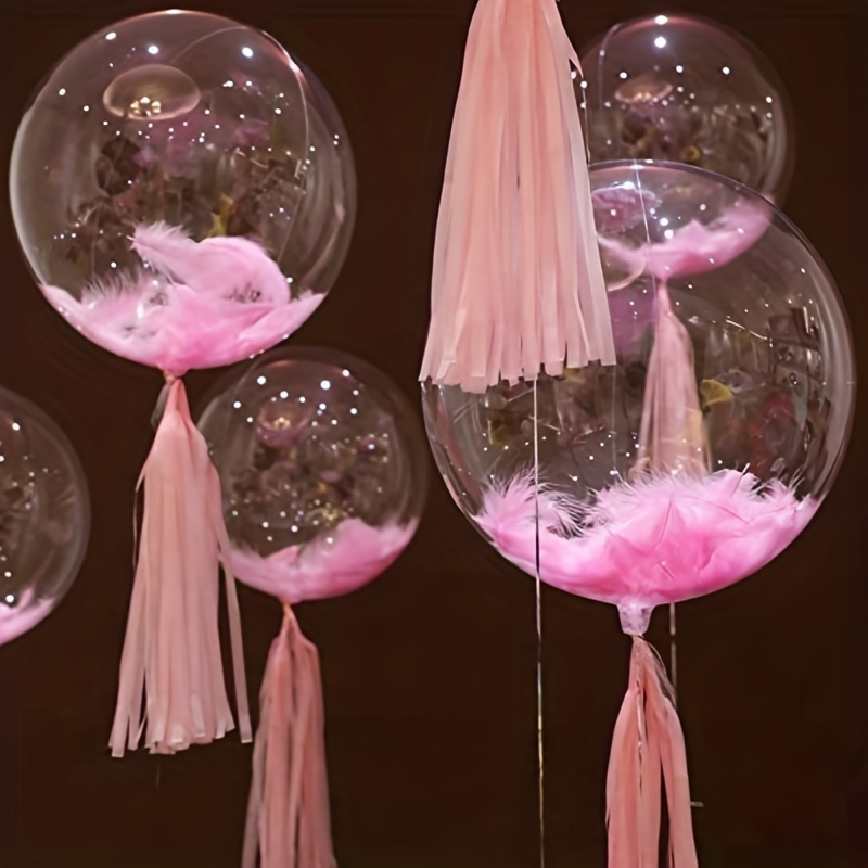 Globos gigantes de Prextex: 8 globos gigantes de 91cm para sesión de fotos,  bodas, fiesta para recién nacido, fiesta de cumpleaños y decoración de