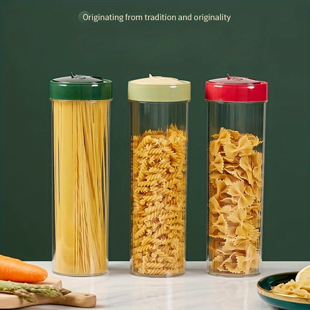 Pasta Container Noodle Storage Box Plastic Noodle Box Sealed - Temu