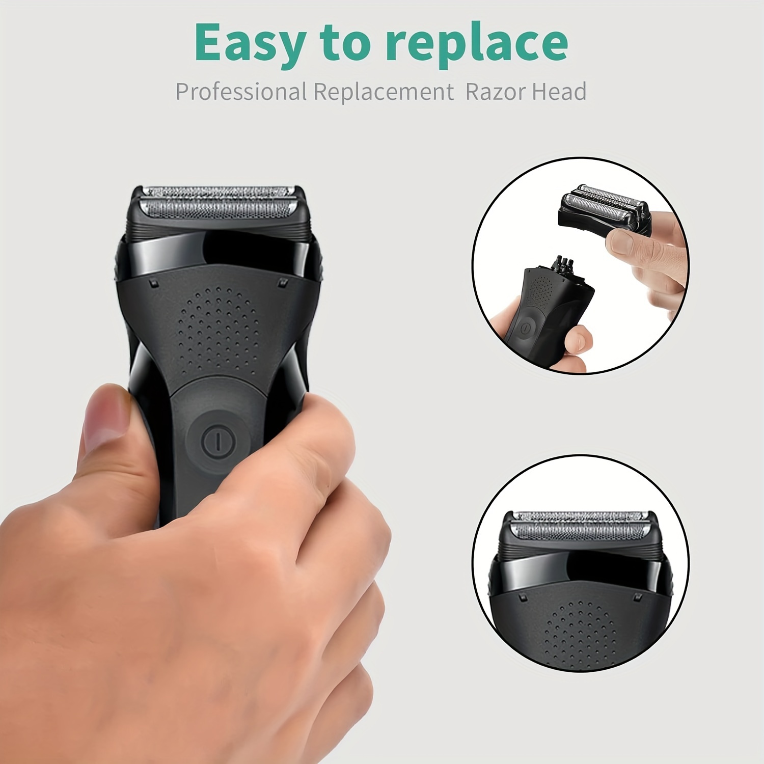 32B S3 Electric Replacement Shaver Head Accessories for Braun Series3  Shaving Razor Head, Suitable for Braun S3 3040s 3000s 3050cc 3010s 3070cc  3080s 3090s 310s 3020s 330s 370cc-4 380s-4, 3090cc Etc.
