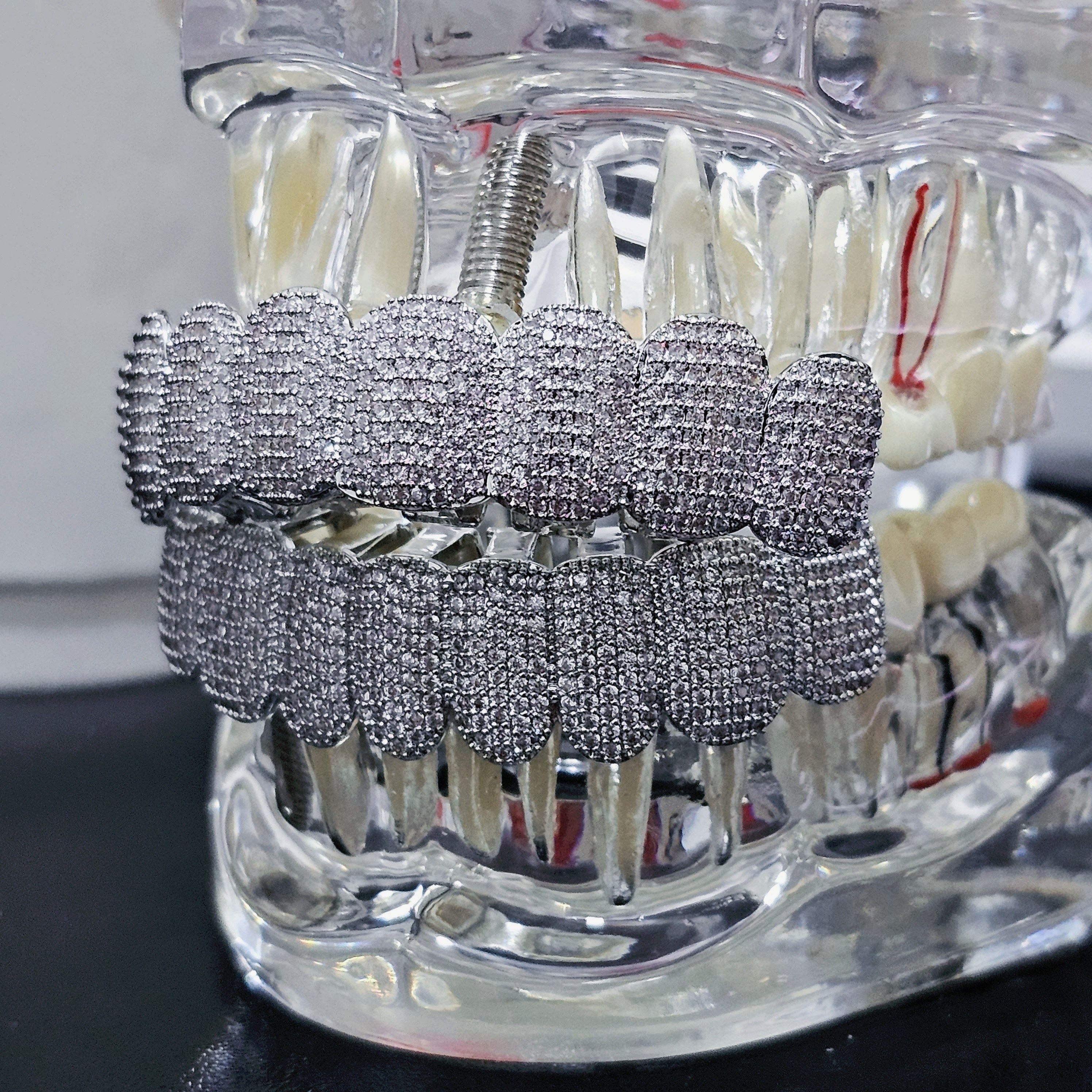 Cikonielf Ensemble de dents grillz Ensemble de Dents de Grillz