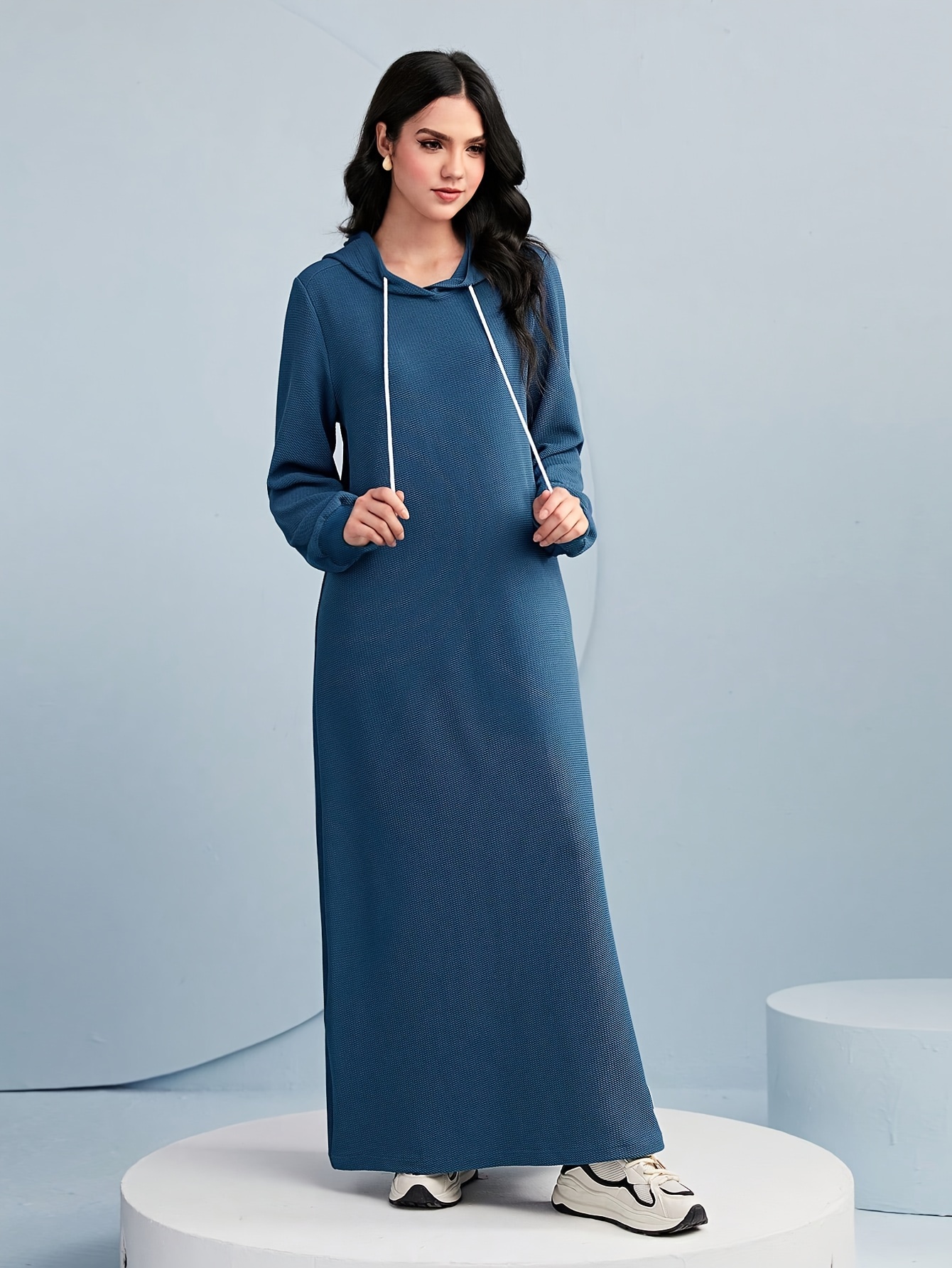  Women's Long Sleeve Maxi Dress