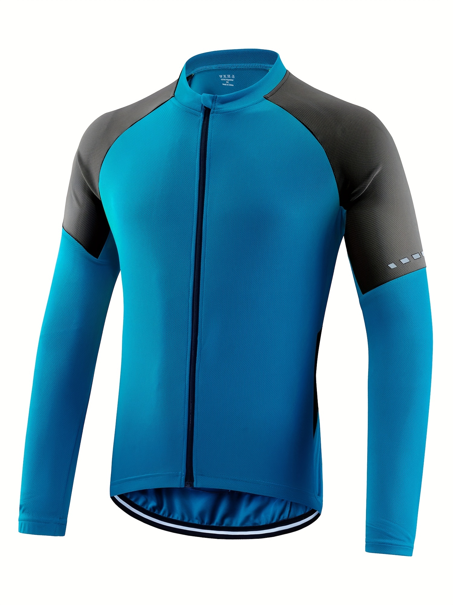 Men's Quick drying Cycling Jersey Zipper Pocket Slim Fit - Temu