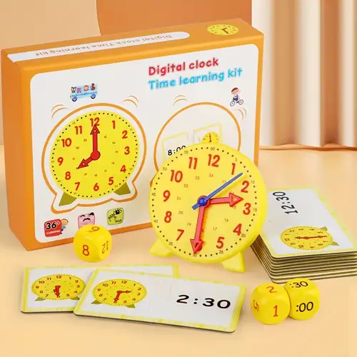 Juguetes Montessori para niños de 3 años juguetes educativos de madera  Montessori todo sobre hoy tablero de aprendizaje reloj de enseñanza y