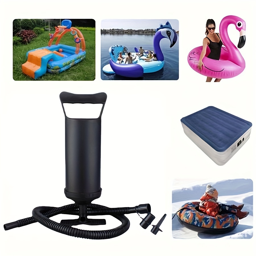 Dr.meter Electric Air Pump 2-in-1, Multi-Function, Inflate Not Only Air  Mattress, Mattresses, Paddling Pool, Pool, Inflatable Boats, but also  Inflate Balloons, 5 Removable Nozzles., black : : Sports & Outdoors