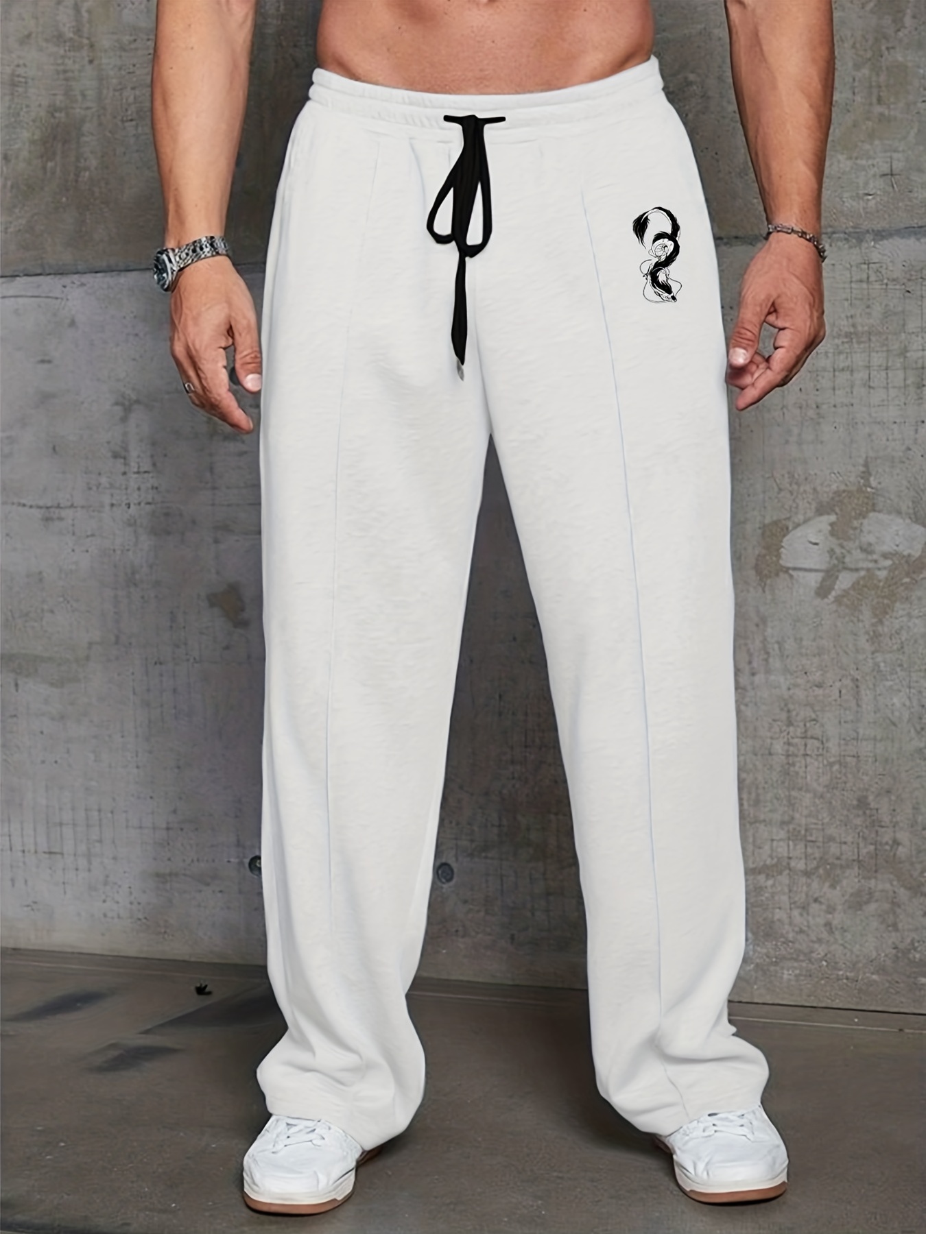 Men White Pants - Temu Canada