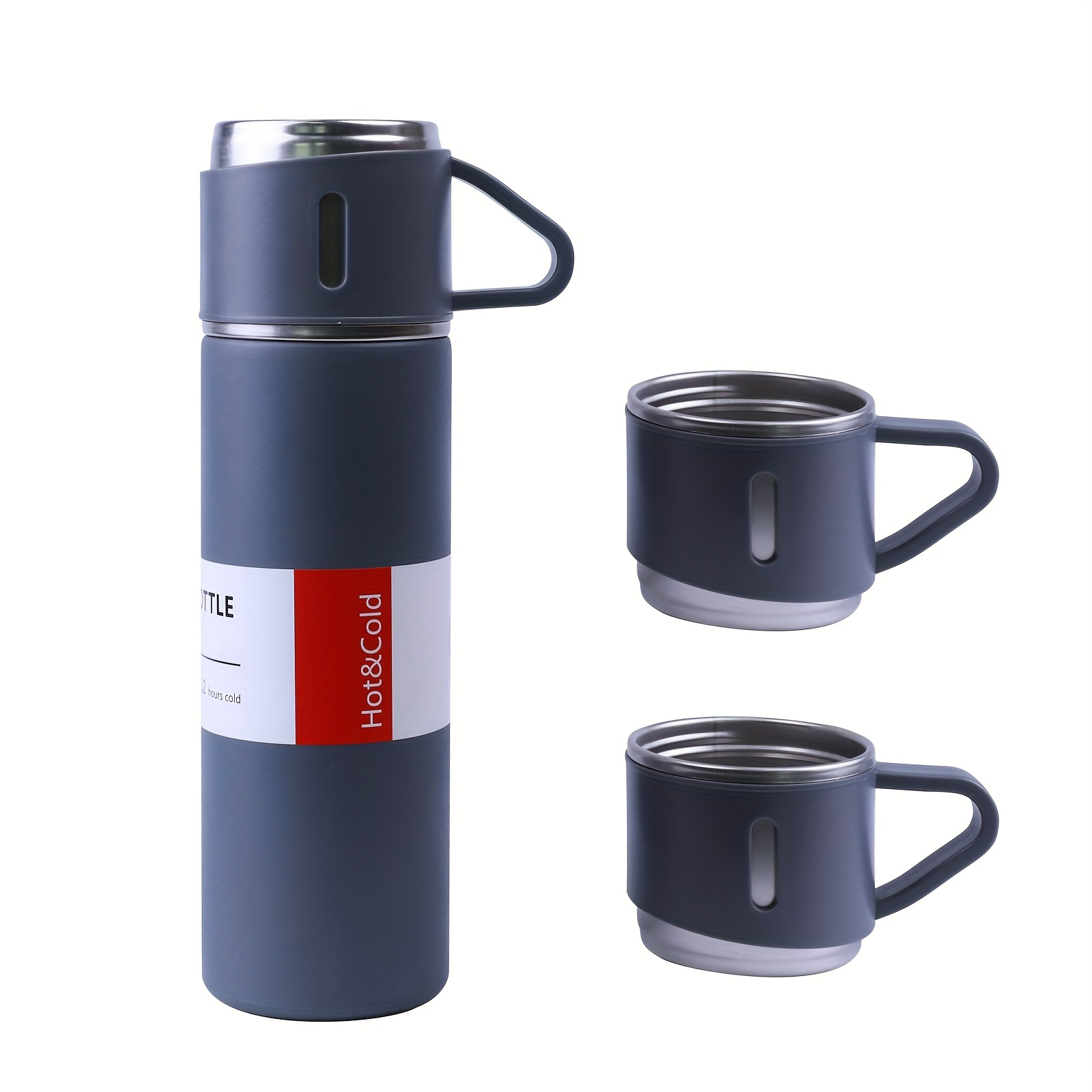 Stainless Coffee Mug Portable Keeps Cold And Heat Leakproof Vacuum