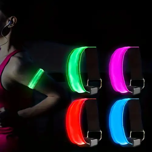 1pc Reflective Band, Led Light Armband For Night Running & Outdoor Sports, Don't Miss These Great Deals
