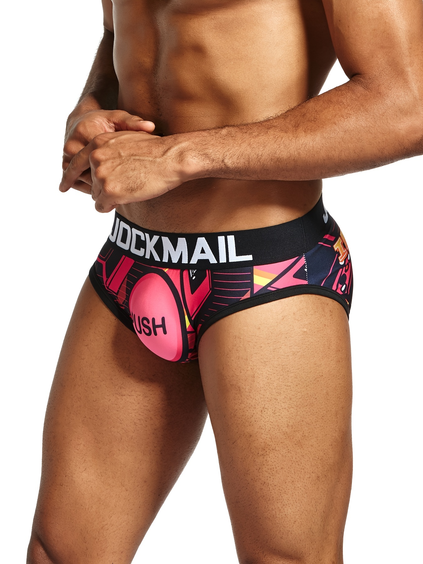 Jockmail Men's Novelty Pattern Briefs Soft Comfortable Sexy - Temu Australia