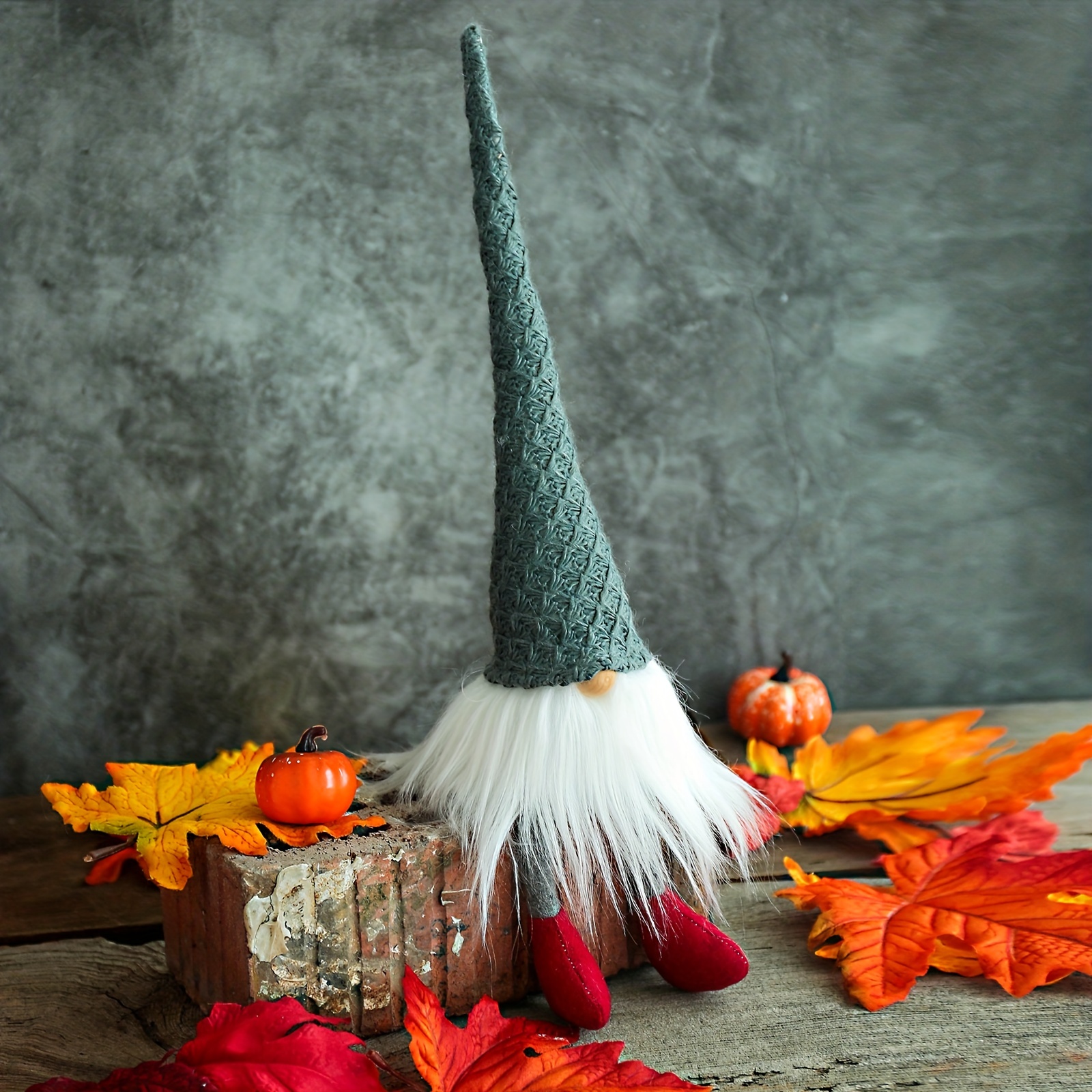 Tricoté Long Chapeau NoëL Gnome PoupéE Ornements Mignon Elfe DéCor à la  FêTe de NoëL DéCor