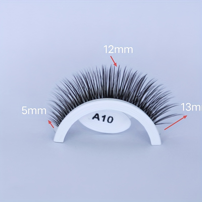 Self-Adhesive Reusable False Eyelashes Naturally Fluffy No Glue Needed