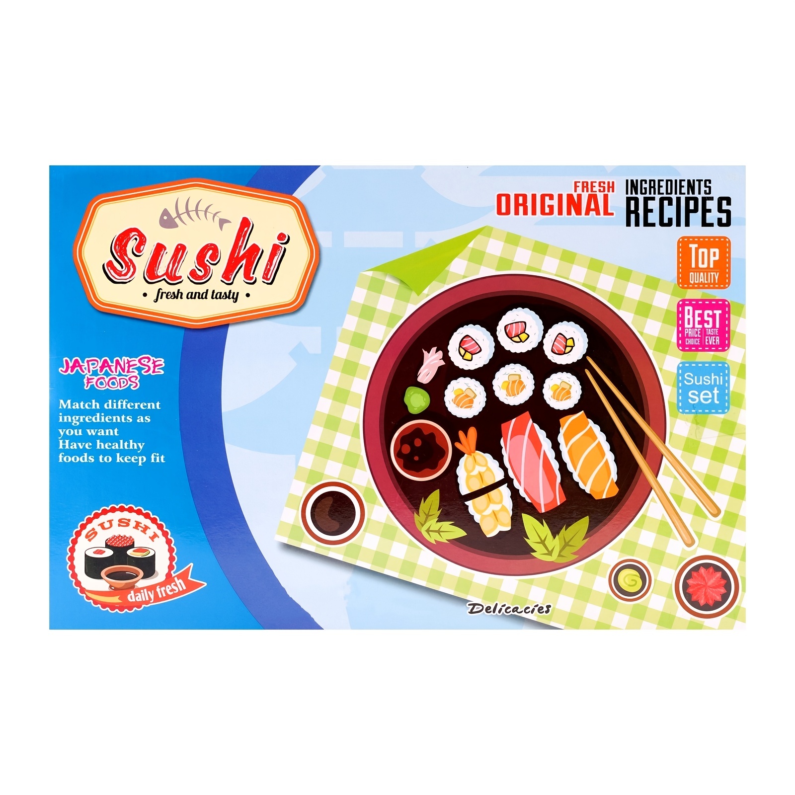 SUSHI SET, Role games - food, Pretend play