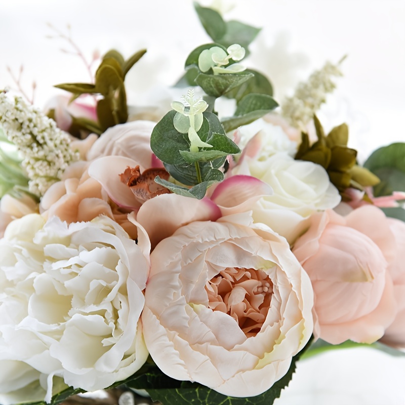 1 Bouquet Premium Wedding Bouquets For Bride Bridesmaid - Temu