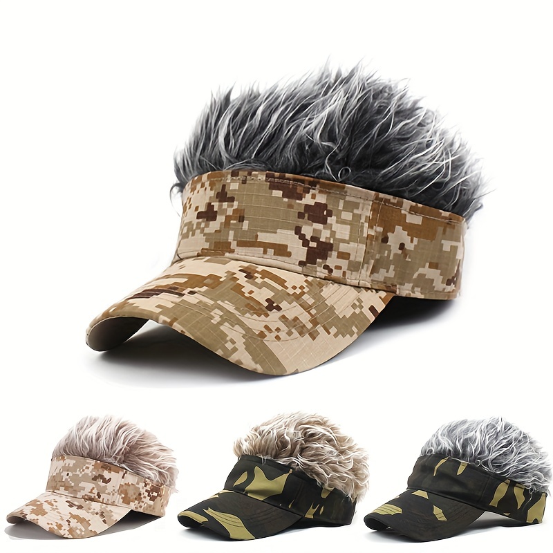 1pc Camouflage Wig Camouflage Baseball For Outdoor Sports, Shop On Temu  And start Saving