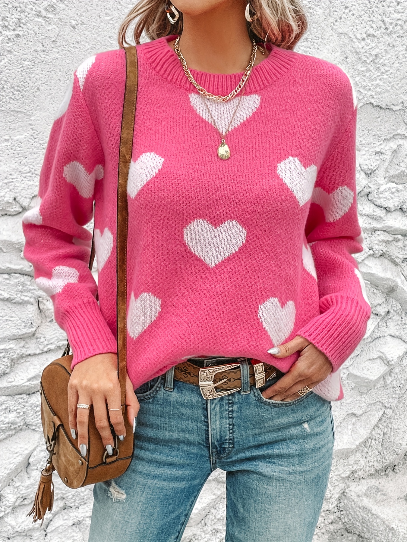 Valentine's Day Women's Sweatshirt Fall Clothes Trendy - Temu