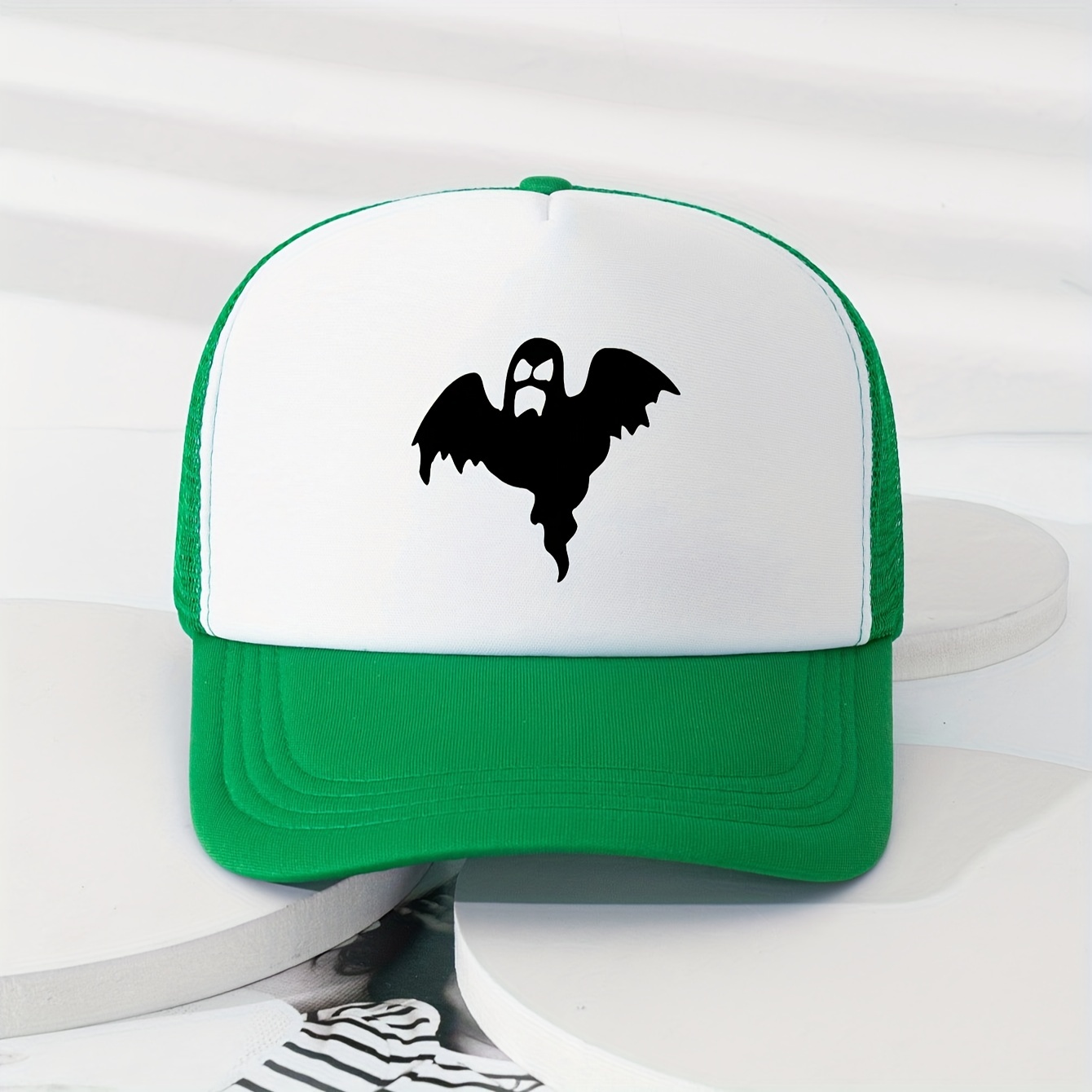 White Casual Dragon Baseball Baseball Hat, Dad Hats, Men's Design Colors Baseball Temu