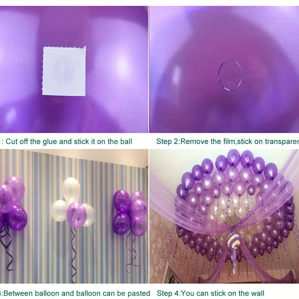 Balloon Glue Dot Double Sided Tape Balloon Accessories - Temu