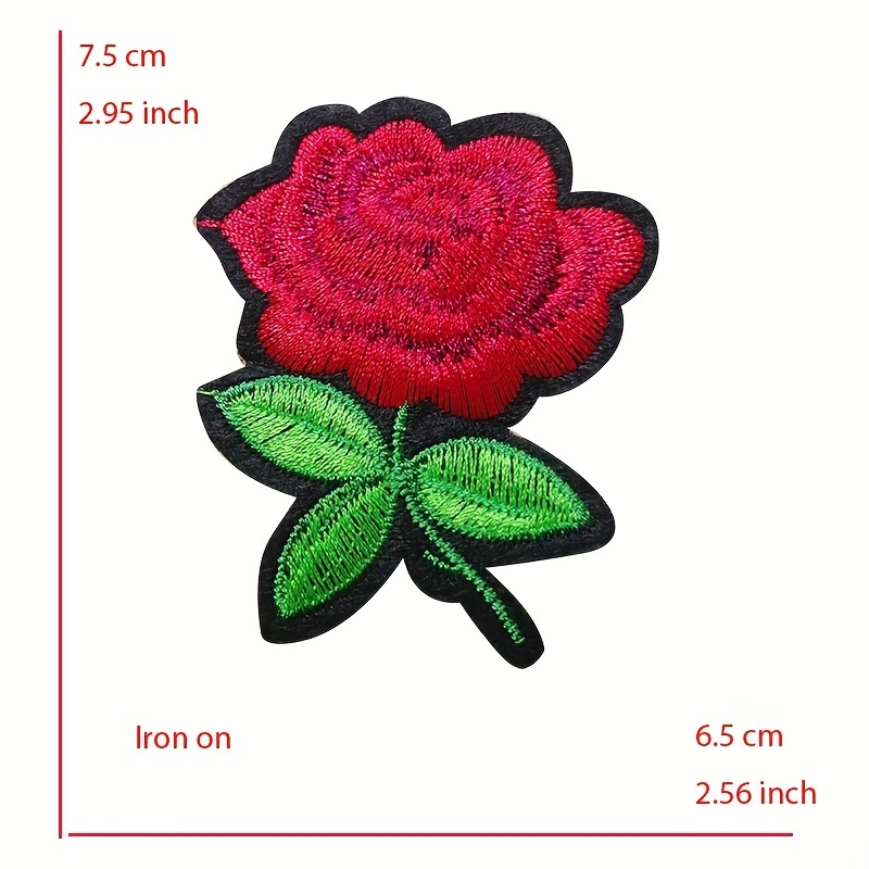 Fresh Orchid Flower Embroidery Stickers Patch Cloth Stickers - Temu  Philippines