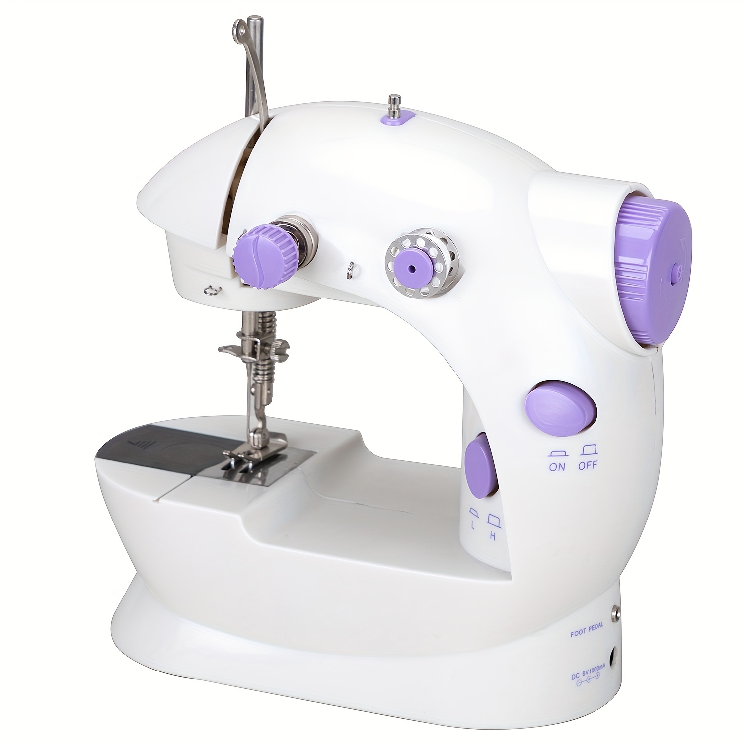 Handheld Sewing Machine Portable Mini Electric Double Needle DIY Handheld  Sewing